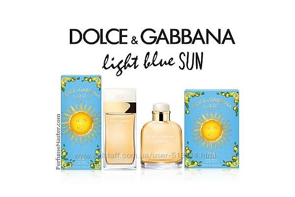 dolce and gabbana light blue sun cologne